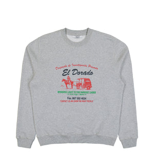 Edmmond Studios El Dorado Plain Grey Melange Sweatshirts 325-40-13840 | Overkill