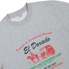 Edmmond Studios El Dorado Plain Grey Melange Sweatshirts 325-40-13840 Detailfoto | Overkill
