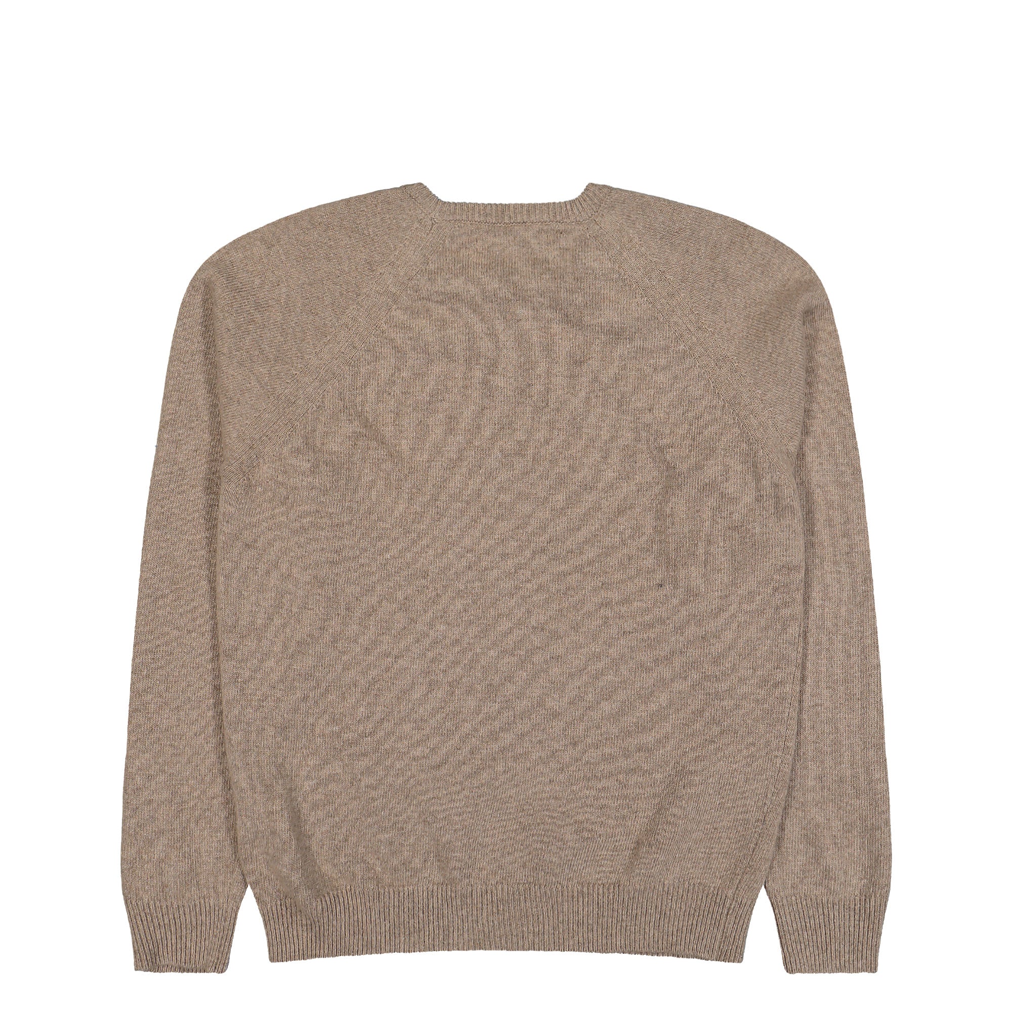 Edmmond Studios Duck Patch Sweater Plain Tan Sweatshirts 325-60-01060 Close-up | Overkill