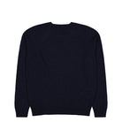Edmmond Studios Duck Patch Sweater Plain Navy Sweatshirts 325-60-01590 Close-up | Overkill