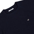 Edmmond Studios Duck Patch Sweater Plain Navy Sweatshirts 325-60-01590 Detailfoto | Overkill
