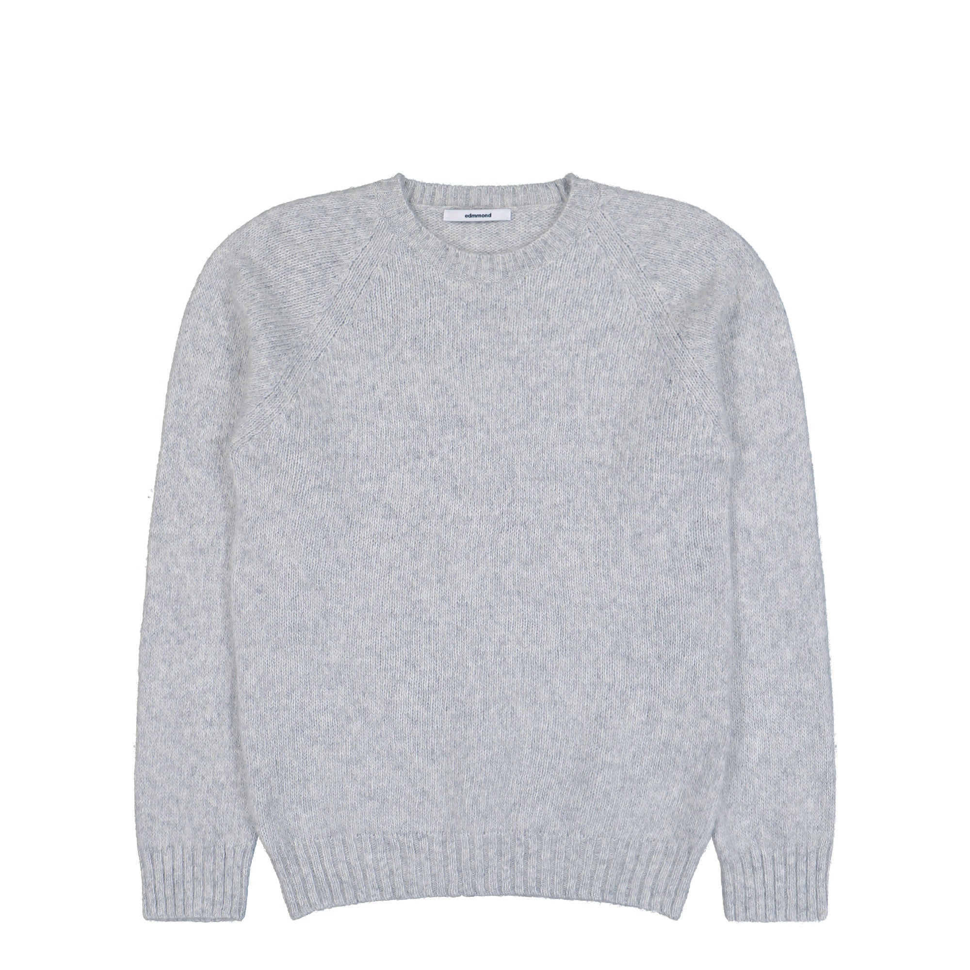 Edmmond Studios Glasgow Sweater Light Grey Melange Sweatshirts 325-60-02820 | Overkill