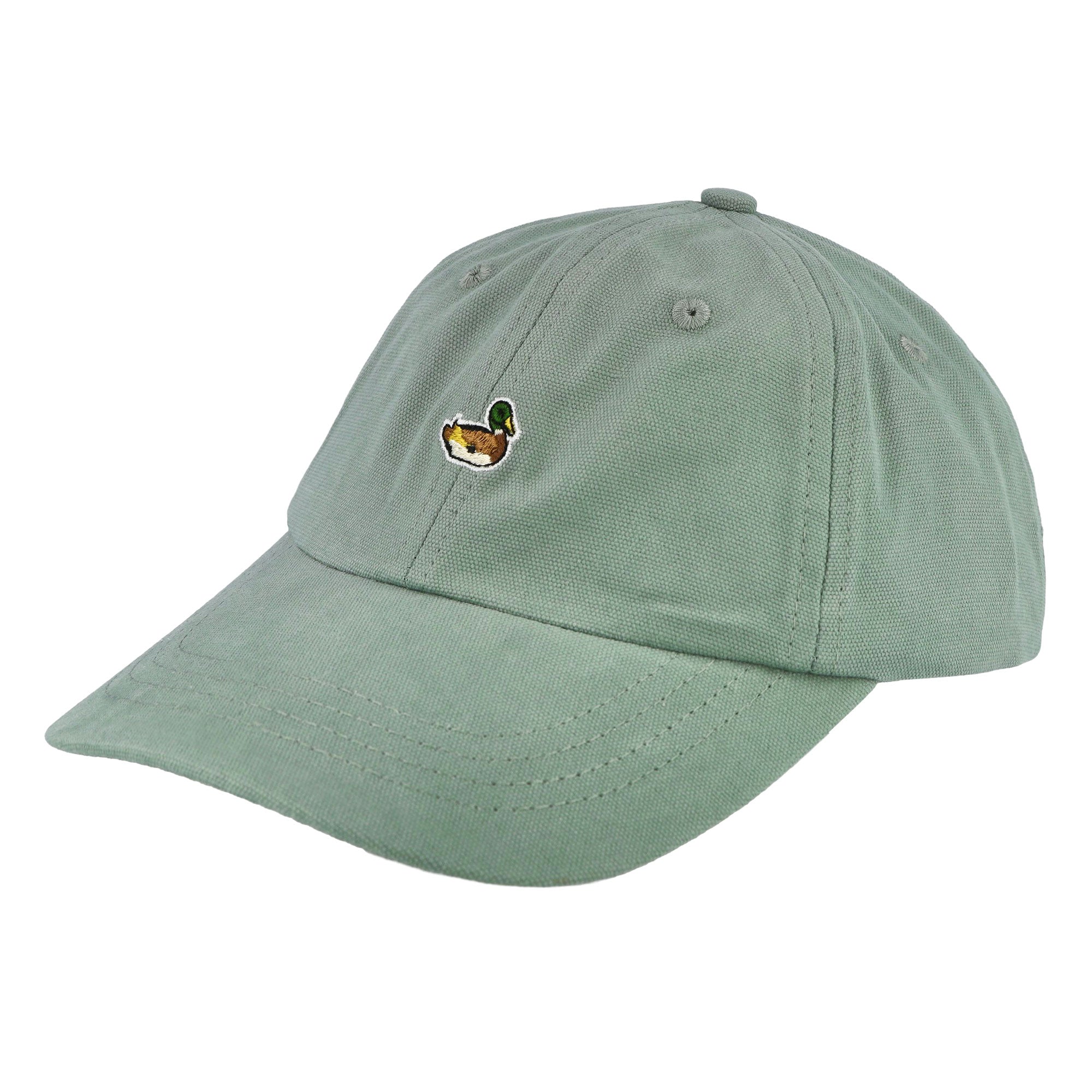 Edmmond Studios Duck Patch Cap Plain Sage Green Caps 325-92-01620 | Overkill