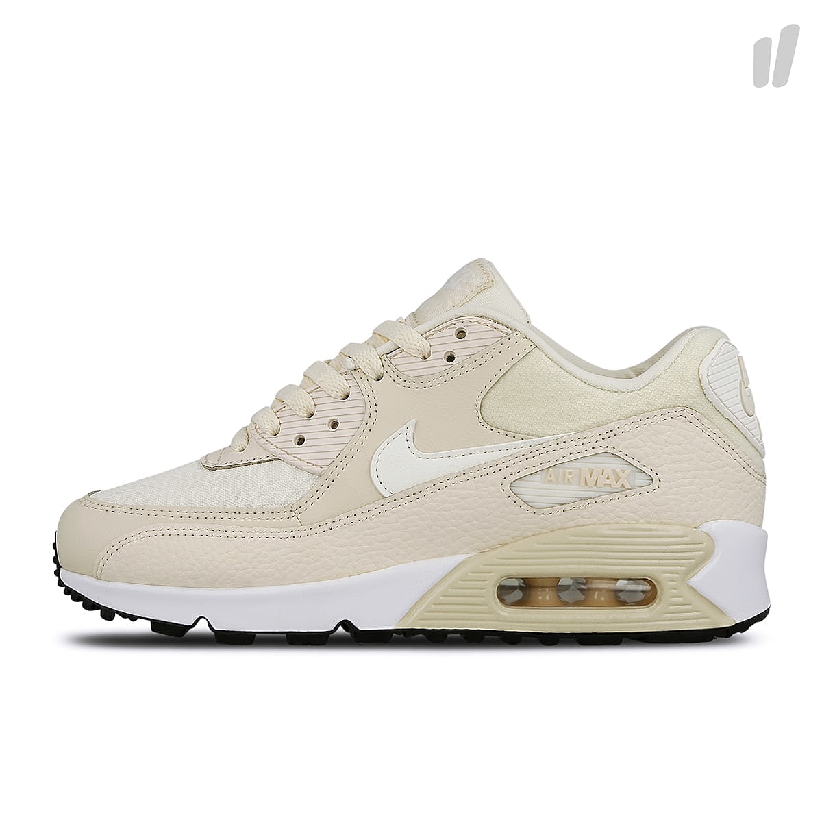 Nike wmns air max 90 Light Cream-Sail - Black Sneakers 325213 213 | Overkill