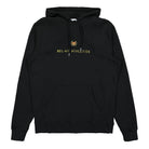 Bel-Air Athletics Embroidered Logo Academy Hoodie Black Hoodies 32BELM302R | Overkill