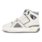 Just Don basketball courtside hi White-Grey-Black Sneakers 32JUSQ01 22635099 | Overkill