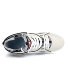 Just Don basketball courtside hi White-Grey-Black Sneakers  Detailfoto | Overkill