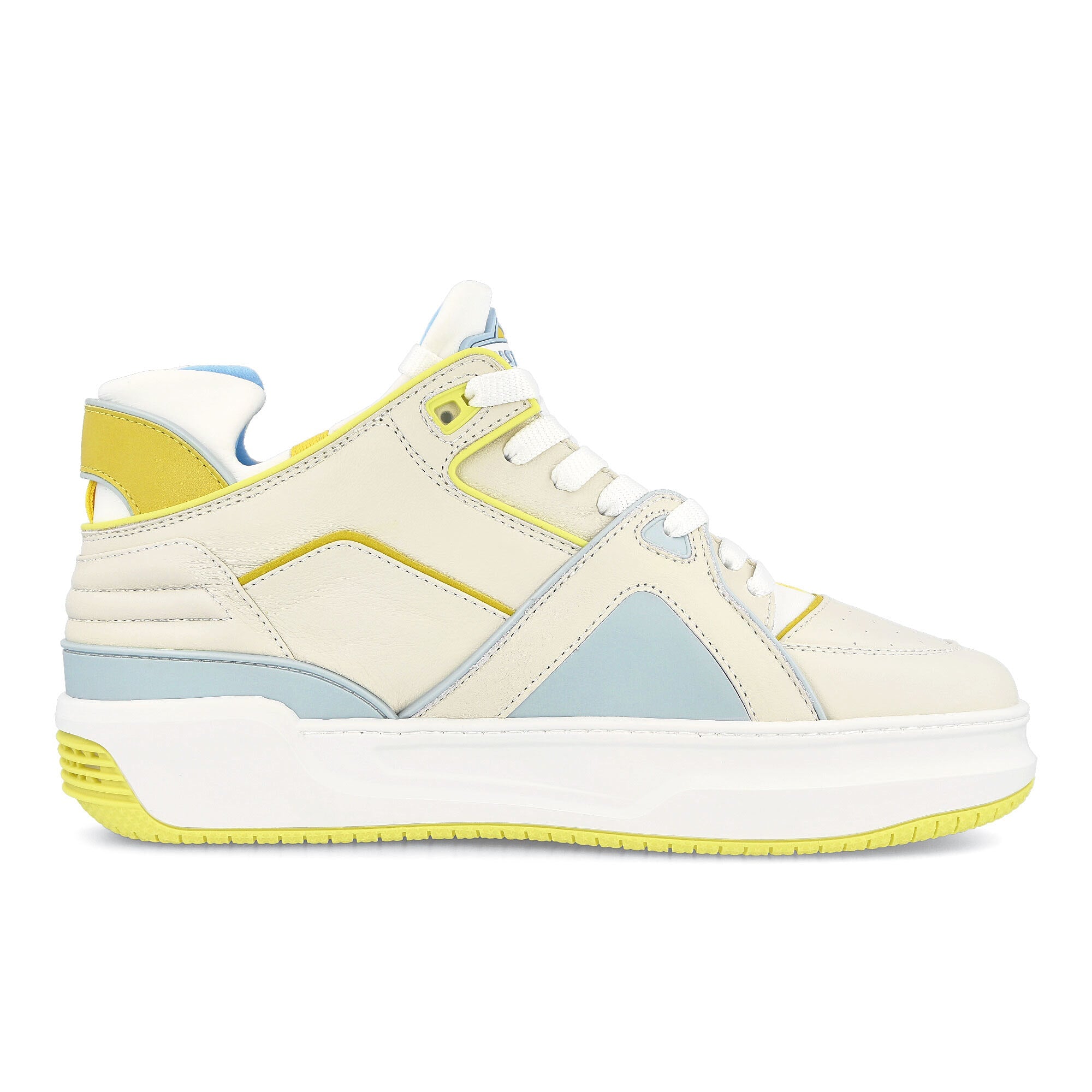 Just Don mid tennis Beige-Blue Sneakers  Silhouette | Overkill