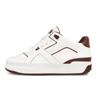 Just Don luxury courtside low White-Brown Mid Top Sneakers 32JUSQ03 226351 25 | Overkill