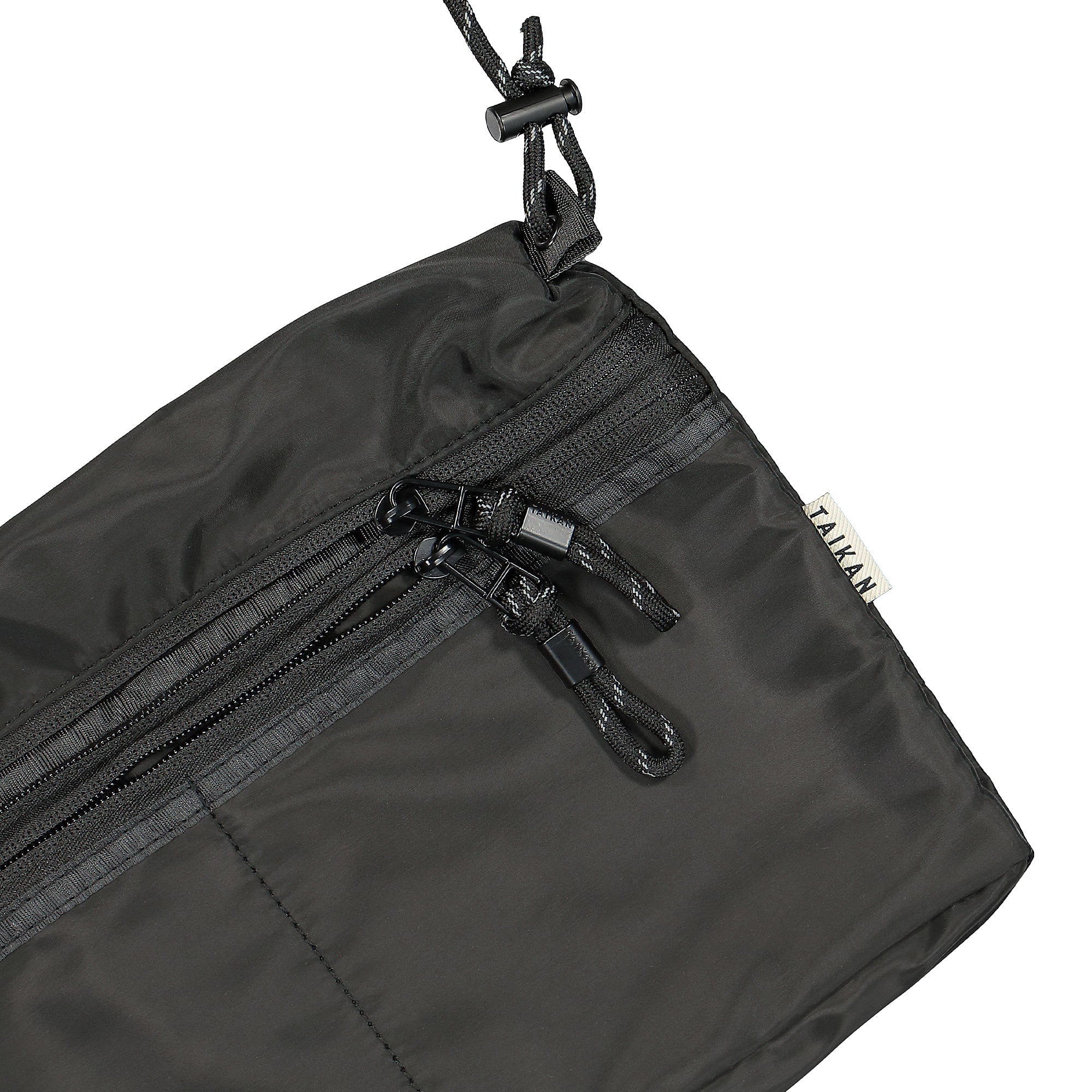 Taikan Everything Sacoche Large Black Shoulder & Cross Body Bags  Material | Overkill