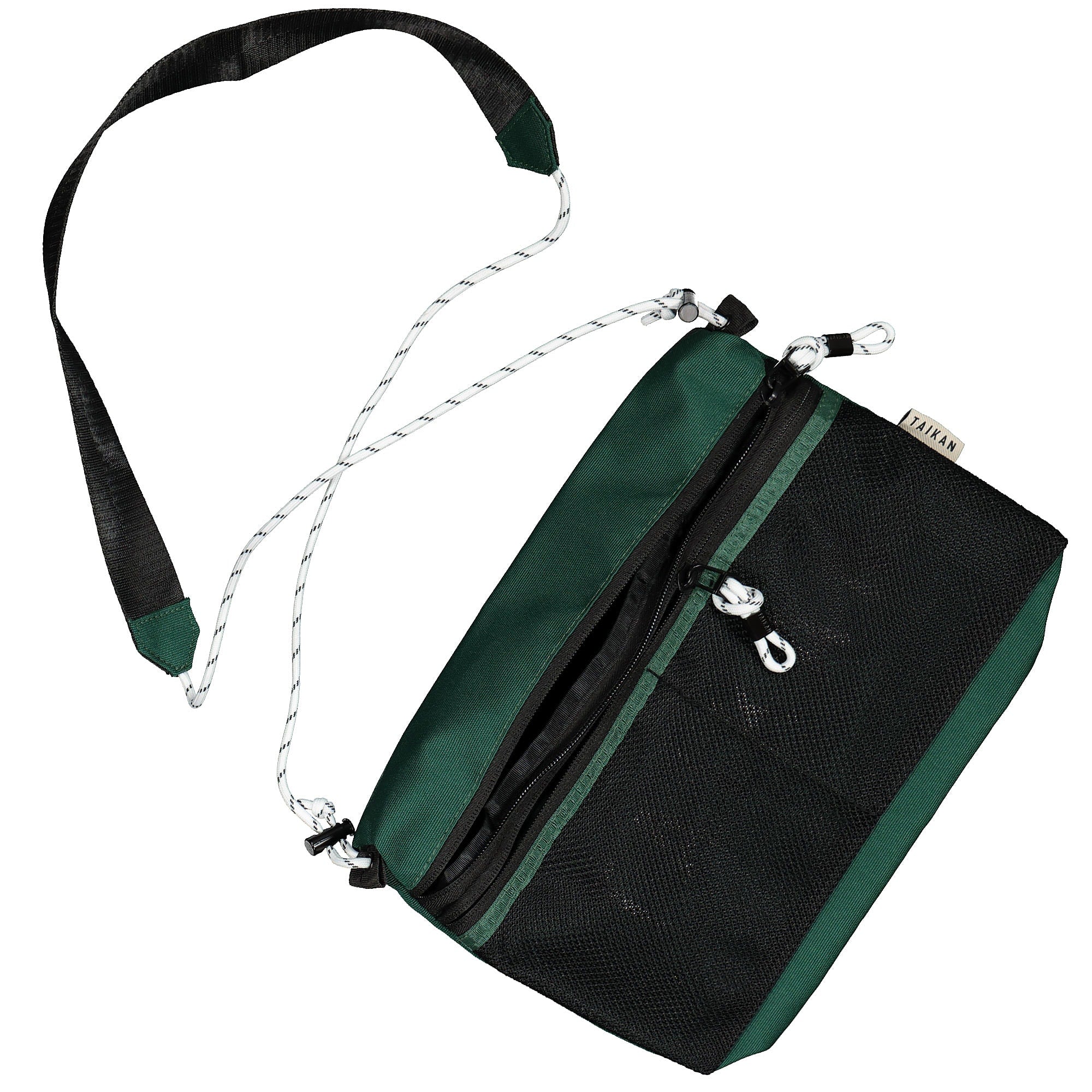 Taikan Everything Sacoche Large Green Tote Bags & Shoppers Close-up | Overkill