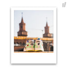 Overkill ZX10K "I CAN IF I WANT" Oberbaumbrücke Postkarte Polaroid Green Cards EE9486 | Overkill