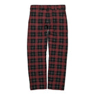 Wasted Paris Tartan Pant Black/Red Sweat & Track Pants 128261 | Overkill