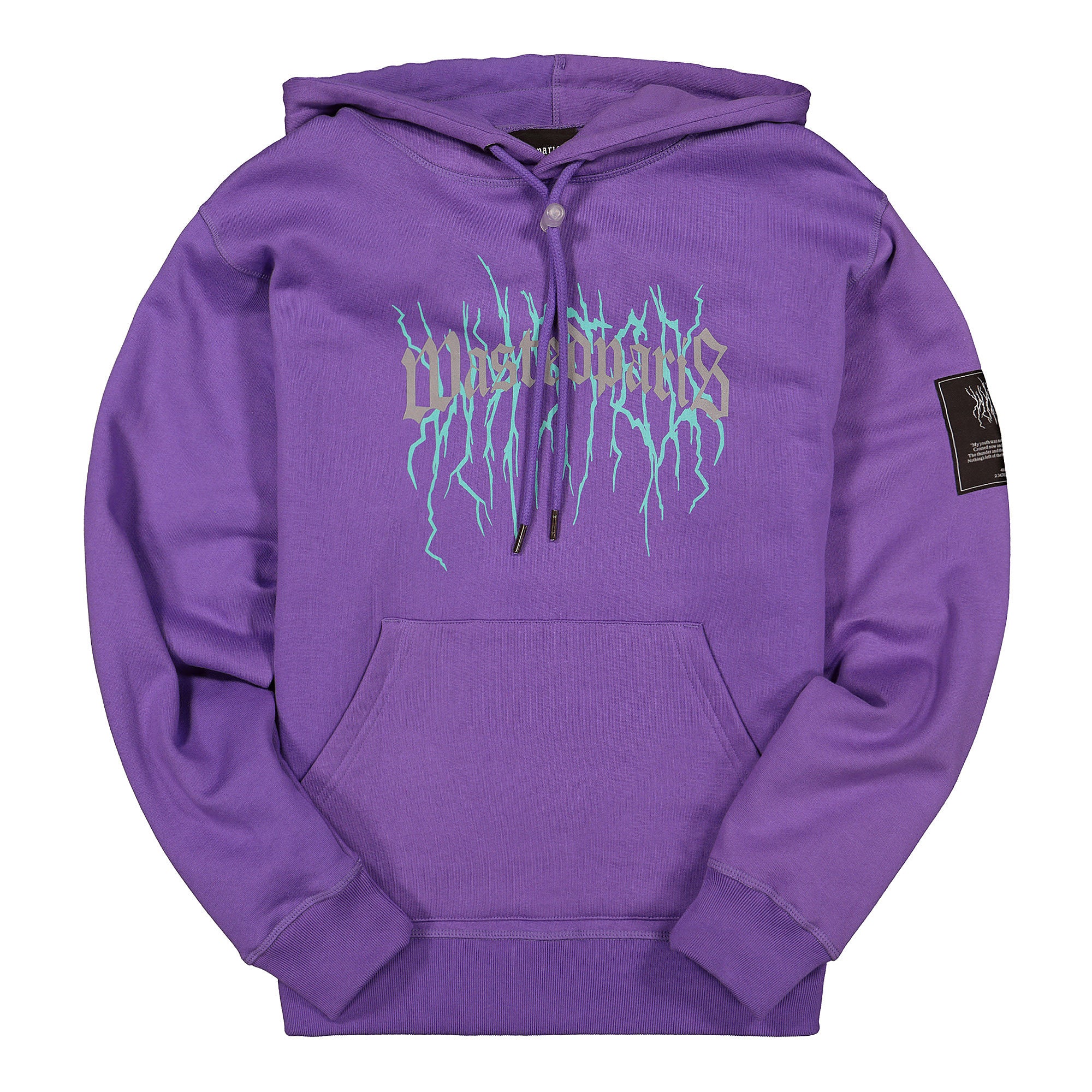 Wasted Paris Thunder Bridge Hoodie Purple Hoodies 128252 | Overkill