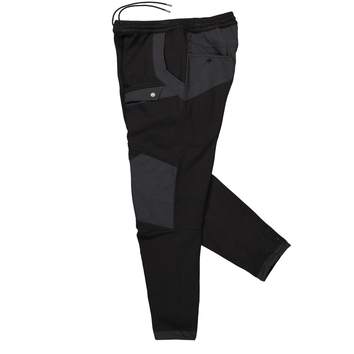 Maharishi Maha Tech Sweatpants Black Sweat & Track Pants Close-up | Overkill