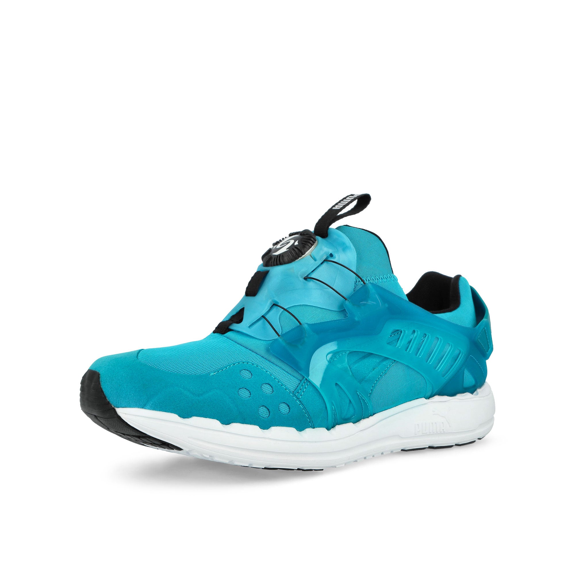 Puma Future Disc Blaze Lite Hawaiian Ocean - White Low Top Sneakers 354998 04 Close-up | Overkill
