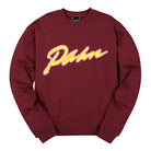 Perks And Mini PAM Break Away Crew Neck Sweat Burgundy Sweatshirts 3577/B-BRG | Overkill