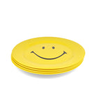 Market Smiley Plate 4 Piece Set Yellow Other Home Accessories  Material | Overkill