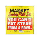 Market Smiley Plate 4 Piece Set Yellow Other Home Accessories Detail view 1 | Overkill