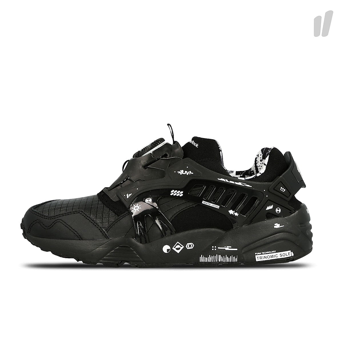 Puma disc blaze Black Sneakers 361379 01 | Overkill