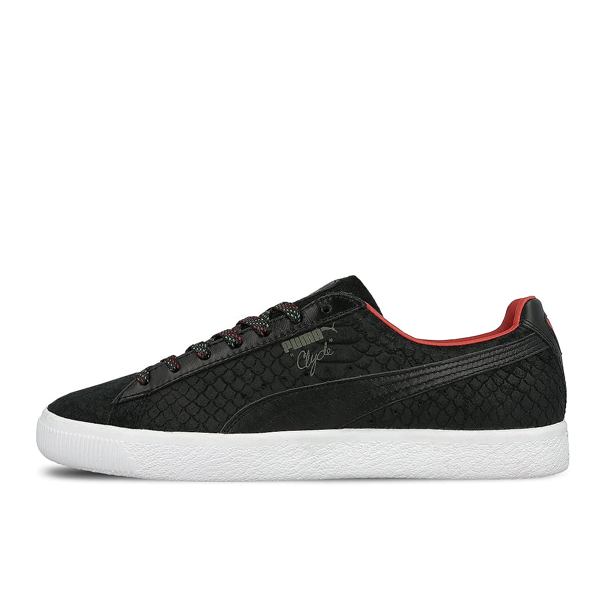 Puma clyde gcc High Risk Red / Puma Black Sneakers 362631 01 | Overkill