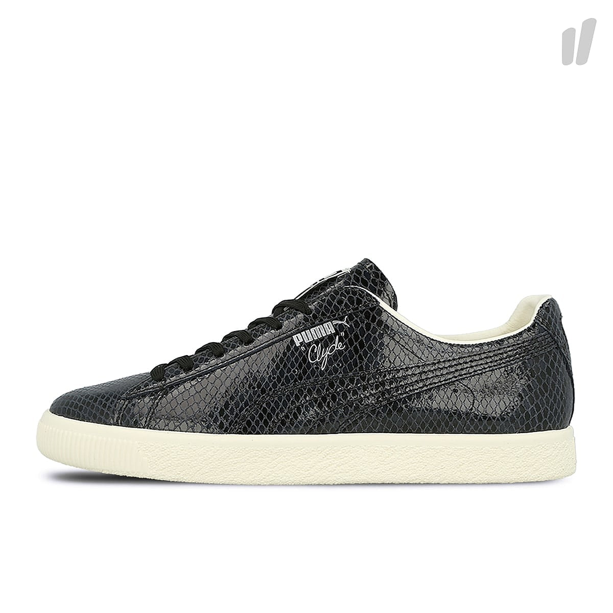 Puma clyde snake Puma Black - Whisper White Sneakers 363247 01 | Overkill