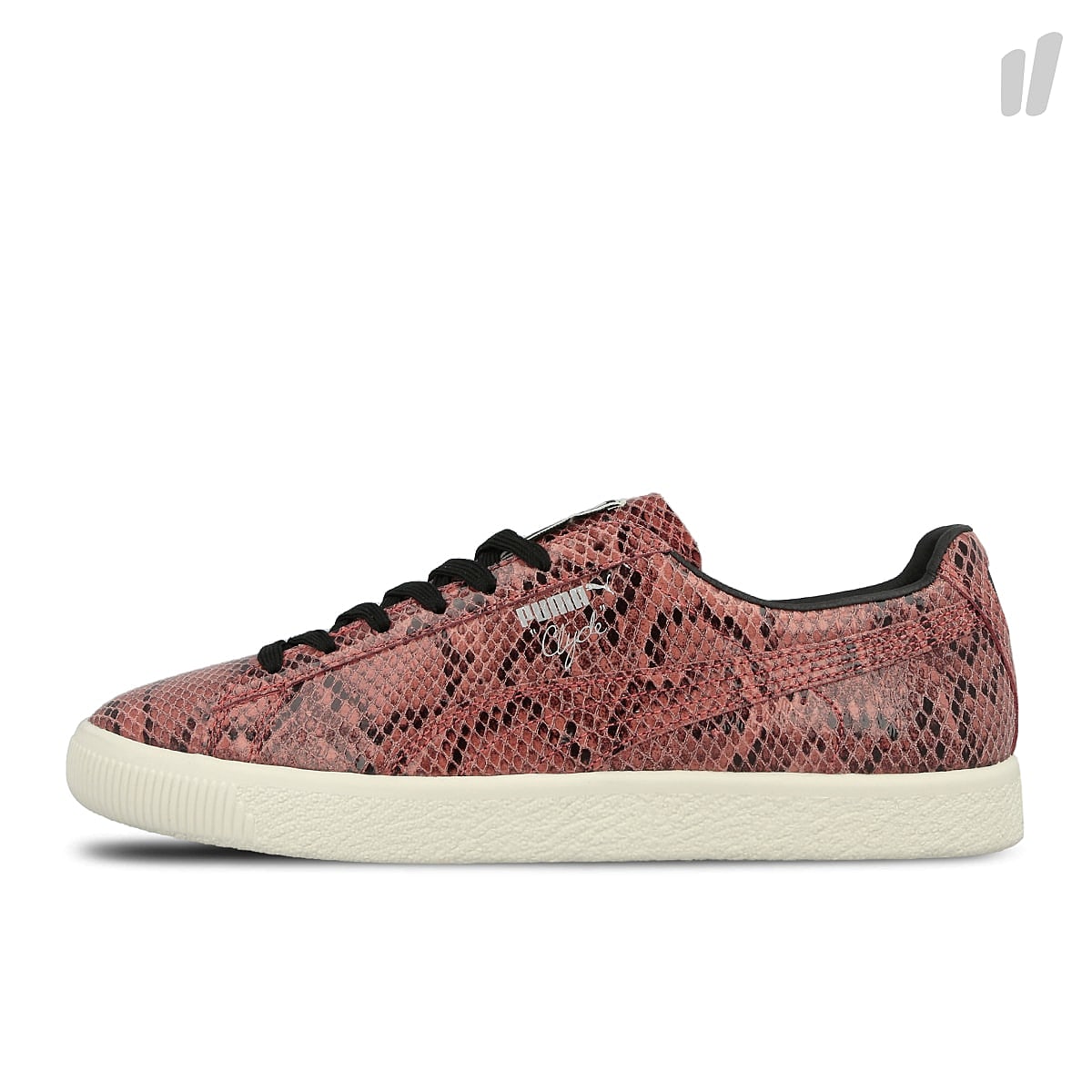 Puma clyde snake High Risk Red - Whisper White Sneakers 363247 02 | Overkill
