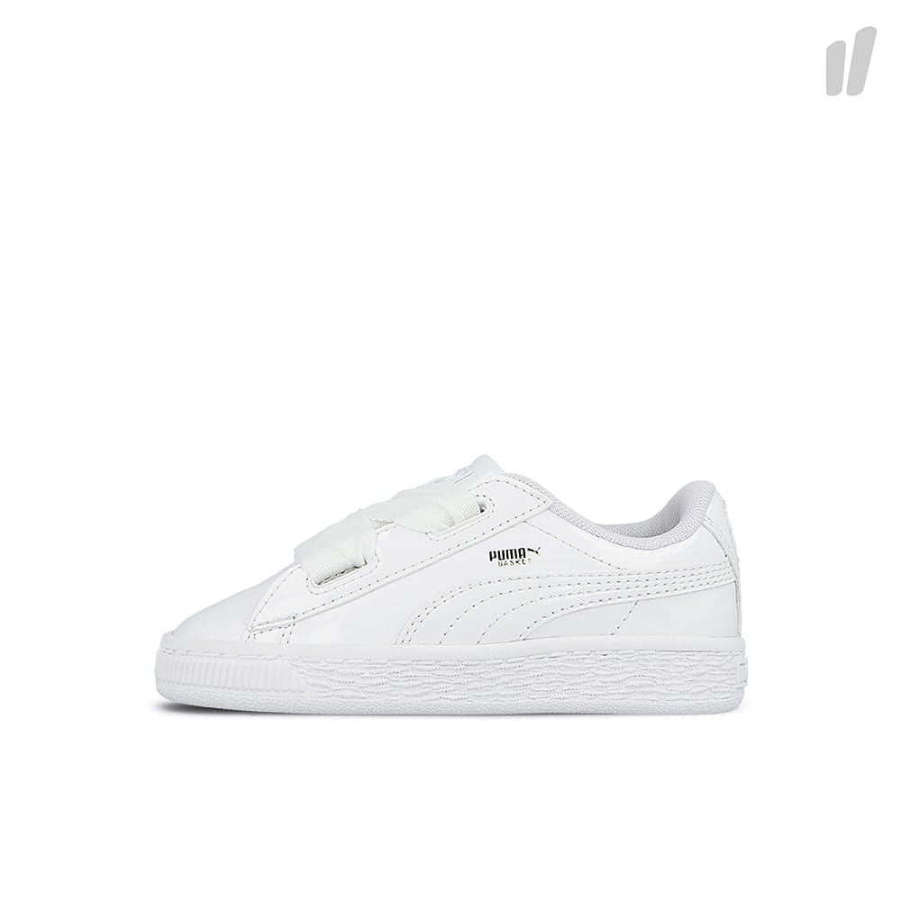 Puma basket heart patent infants Puma White - Puma White Sneakers 363353 02 | Overkill
