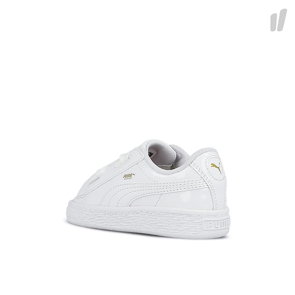 Puma basket heart patent infants Puma White - Puma White Sneakers  Material | Overkill
