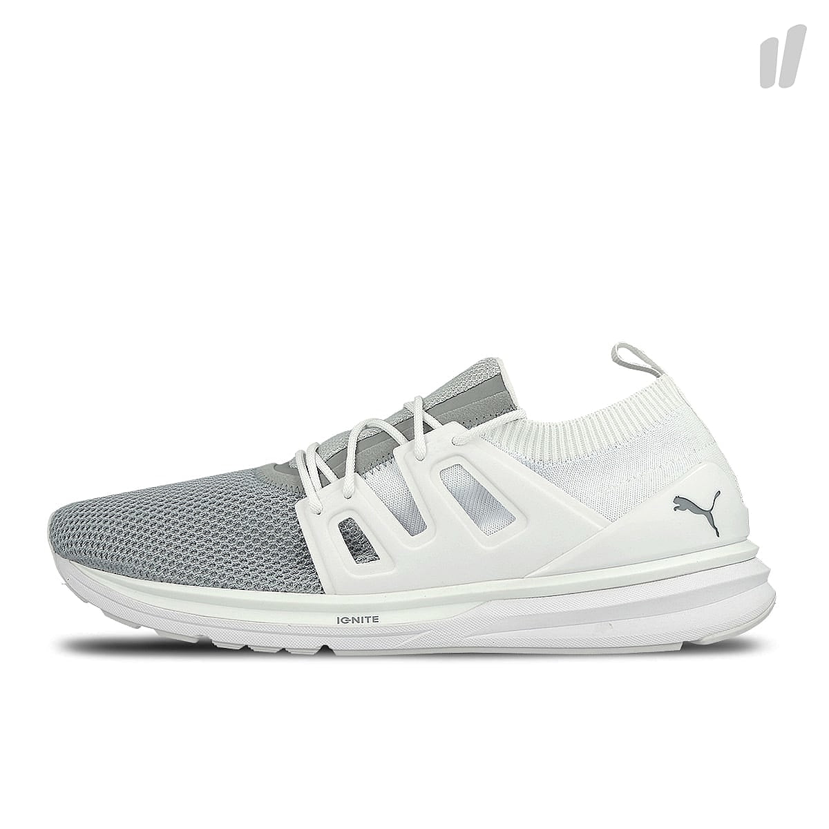 Puma b.o.g. limitless lo evoknit Quarry - Puma White - Puma White Sneakers 363668 02 | Overkill
