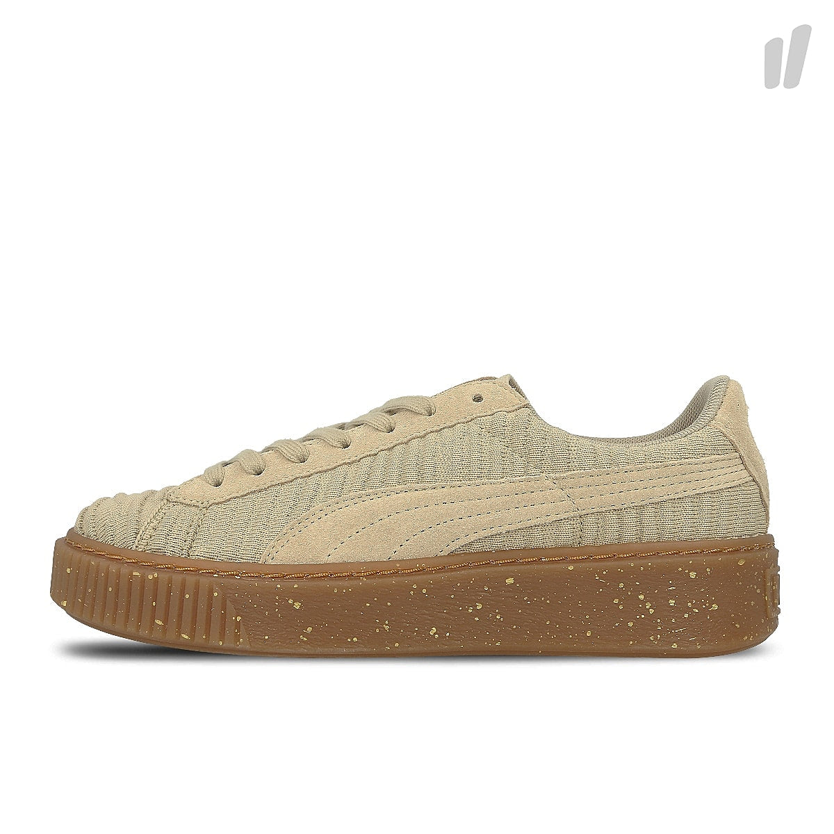 Puma wmns basket platform ow Safari - Safari - Whisper White Sneakers 364090 02 | Overkill