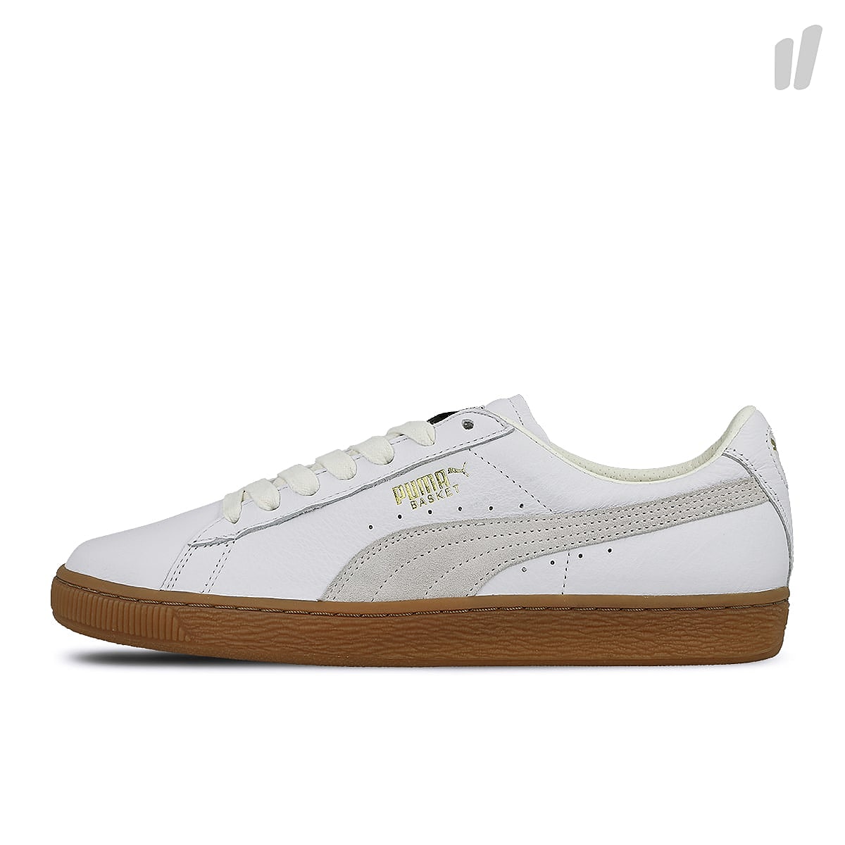 Puma basket classic gum deluxe Puma White Sneakers 365366 01 | Overkill