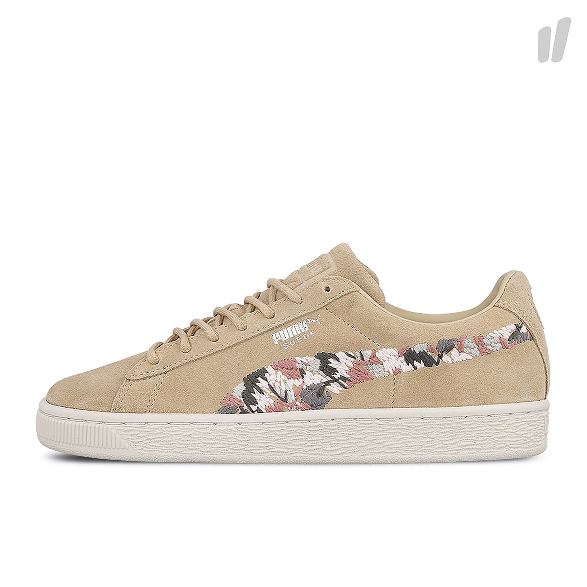 Puma wmns suede sunfade stitch Peach Beige - Marshmallow Sneakers 365473 01 | Overkill