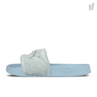 Puma x fenty wmns fur slide Cool Blue / Puma Silver Slides, Sandals & Slippers 365772 03 | Overkill
