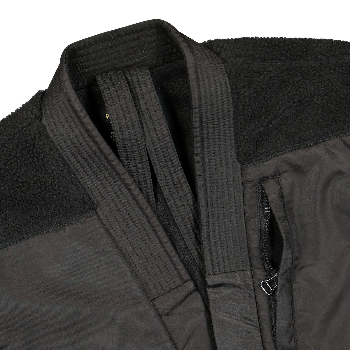 Maharishi Recycled Kimono Black Jackets Close-up | Overkill