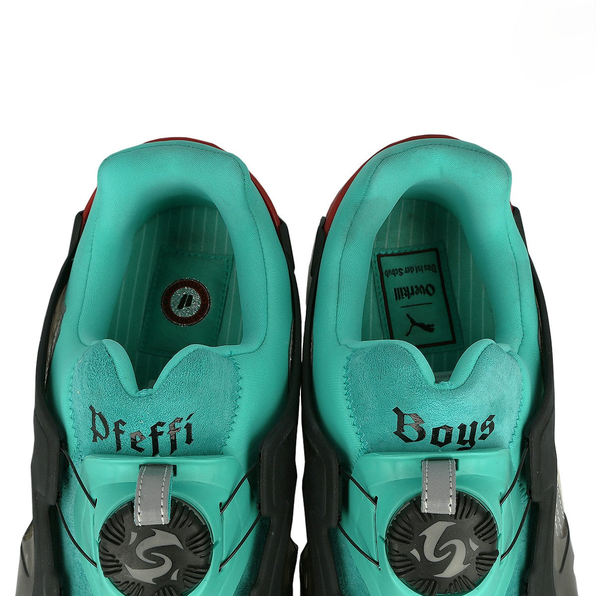 Overkill x Puma Disc Blaze Pfeffiboys Vaporous Gray / Puma Silver Low Top Sneakers 365919 01 Detail View 2 | Overkill