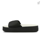 Puma wmns platform slide Puma Black - Whisper White Slides, Sandals & Slippers 366121 04 | Overkill