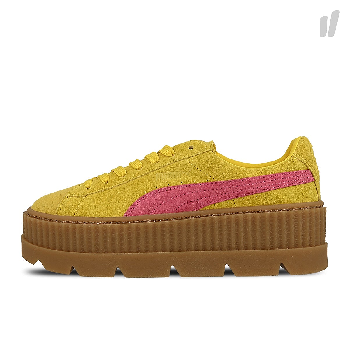 Puma wmns cleated creeper suede Lemon - Carmine - Vanilla Ice Sneakers 366268 03 | Overkill