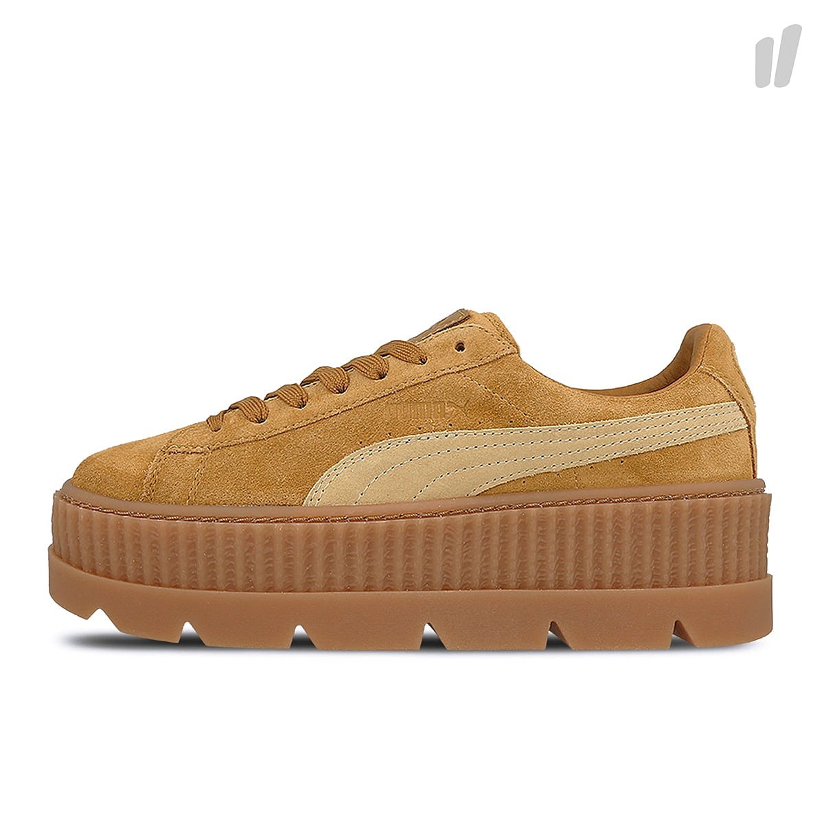 Puma wmns cleated creeper suede Golden Brown - Lark Sneakers 366268 02 | Overkill
