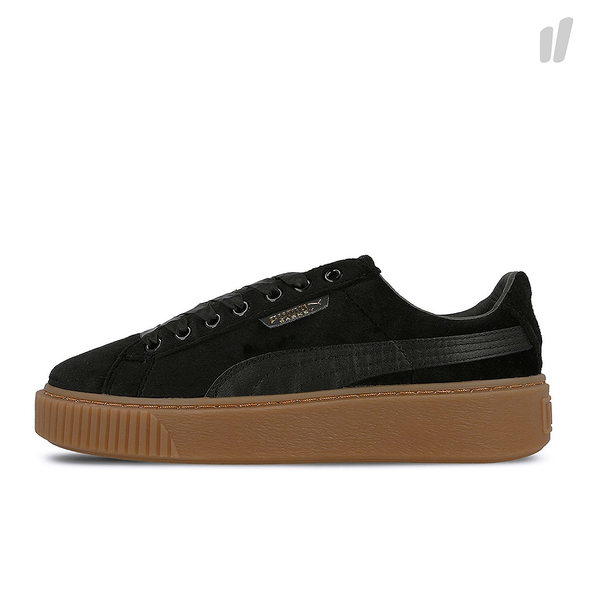 Puma wmns platform vs Puma Black - Gold Sneakers 366721 03 | Overkill