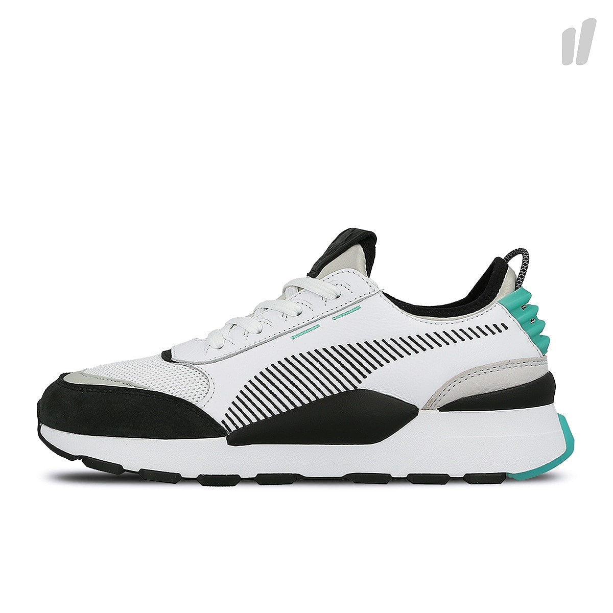Puma rs-0 re-invention White - Gray Violet - Biscay Green Sneakers 366887 01 | Overkill