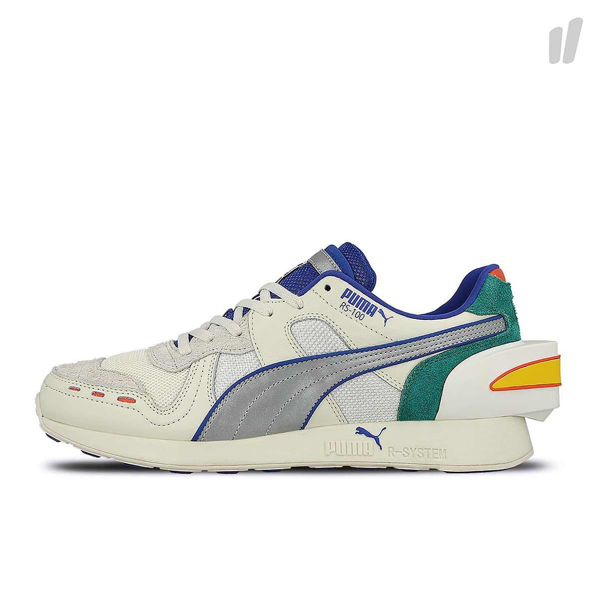Puma rs-100 Whisper White - Lapis Blue Sneakers 367197 01 | Overkill