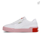 Puma wmns cali Puma White-Pale Pink Sneakers 369155 02 | Overkill