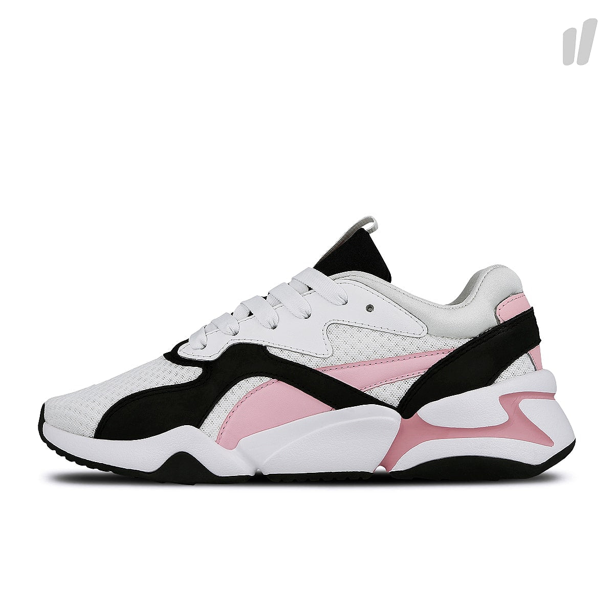 Puma wmns nova 90´s bloc Puma White - Pale Pink Sneakers 369486 03 | Overkill