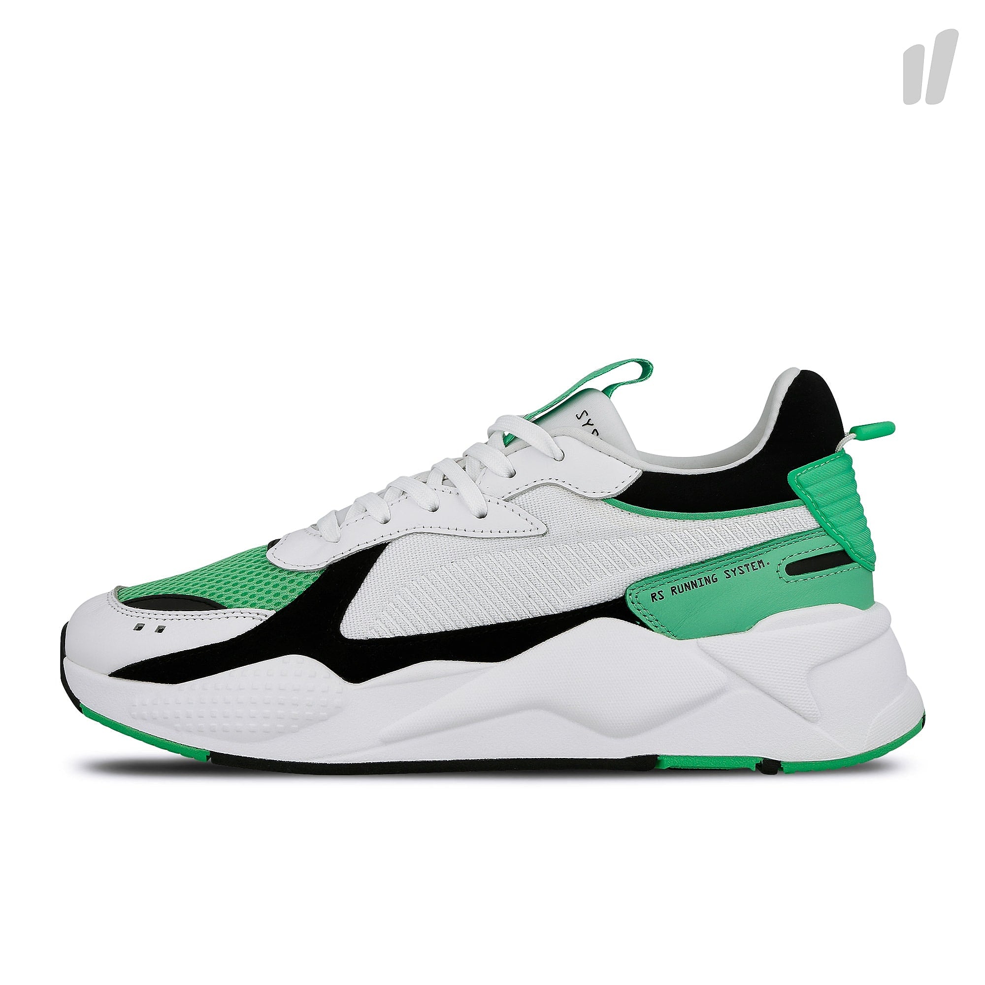 Puma rs-x reinvention Puma White-Irish Green Sneakers 369579 05 | Overkill