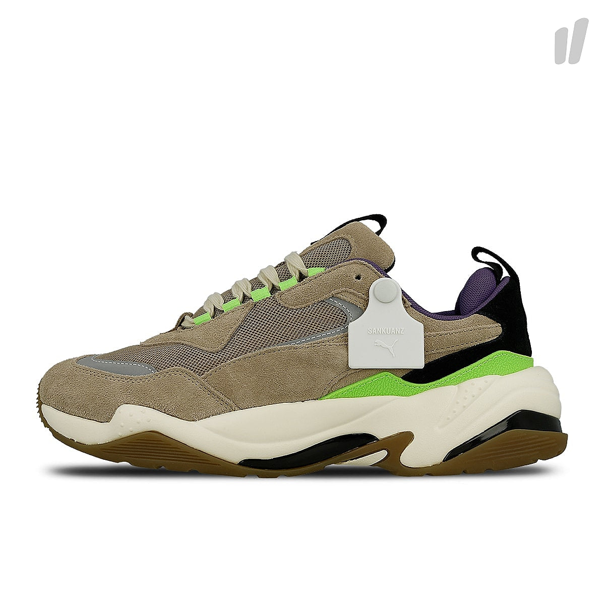 Puma Sankuanz x Puma Thunder Chinchilla - Puma Black Sneakers 370821 01 | Overkill