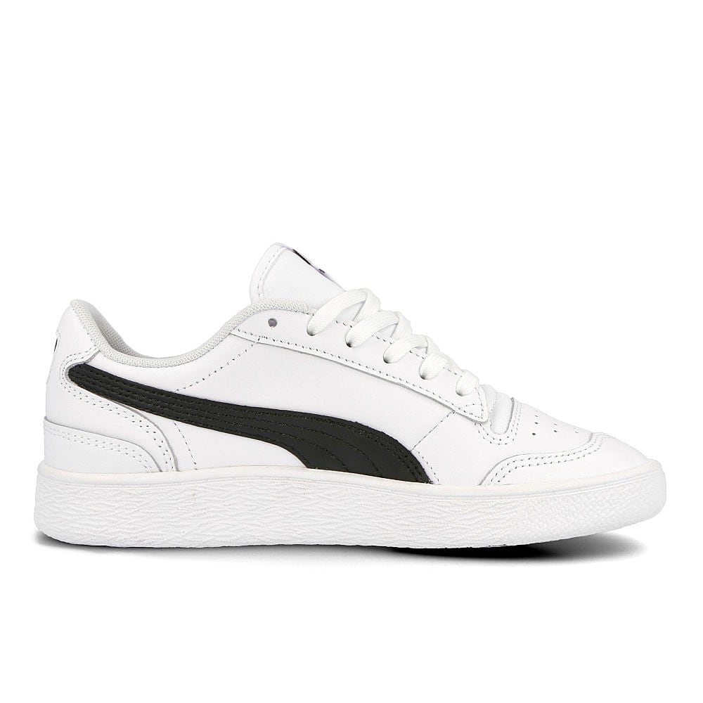 Puma ralph sampson lo White-Black Low Top Sneakers  Silhouette | Overkill