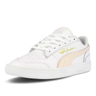 Puma Ralph Sampson x Puma Lo White - Rosewater - White Sneakers  Close Up | Overkill