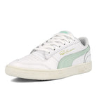 Puma Ralph Sampson x Puma Lo White - Mist Green - Whisper White Sneakers  Close Up | Overkill