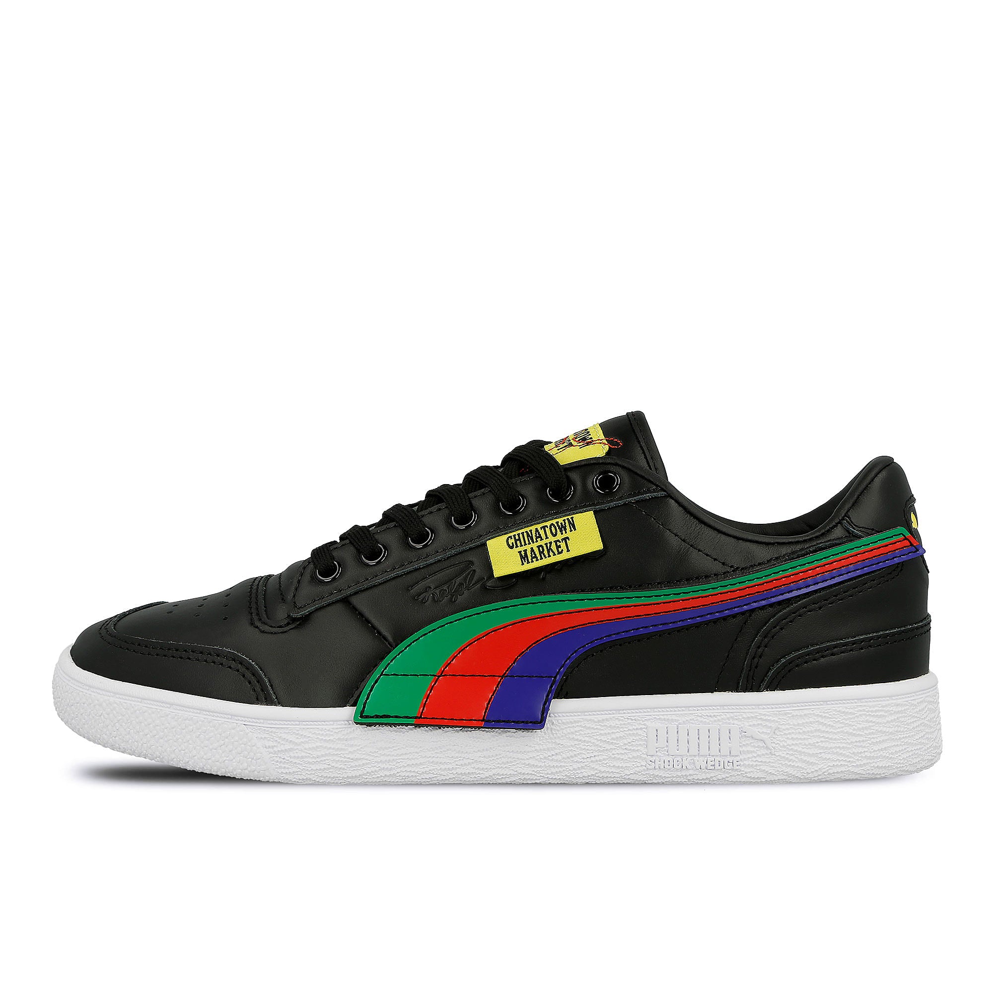 Puma Chinatown Market x Puma Ralph Sampson Lo Puma Black Sneakers 371089 02 | Overkill